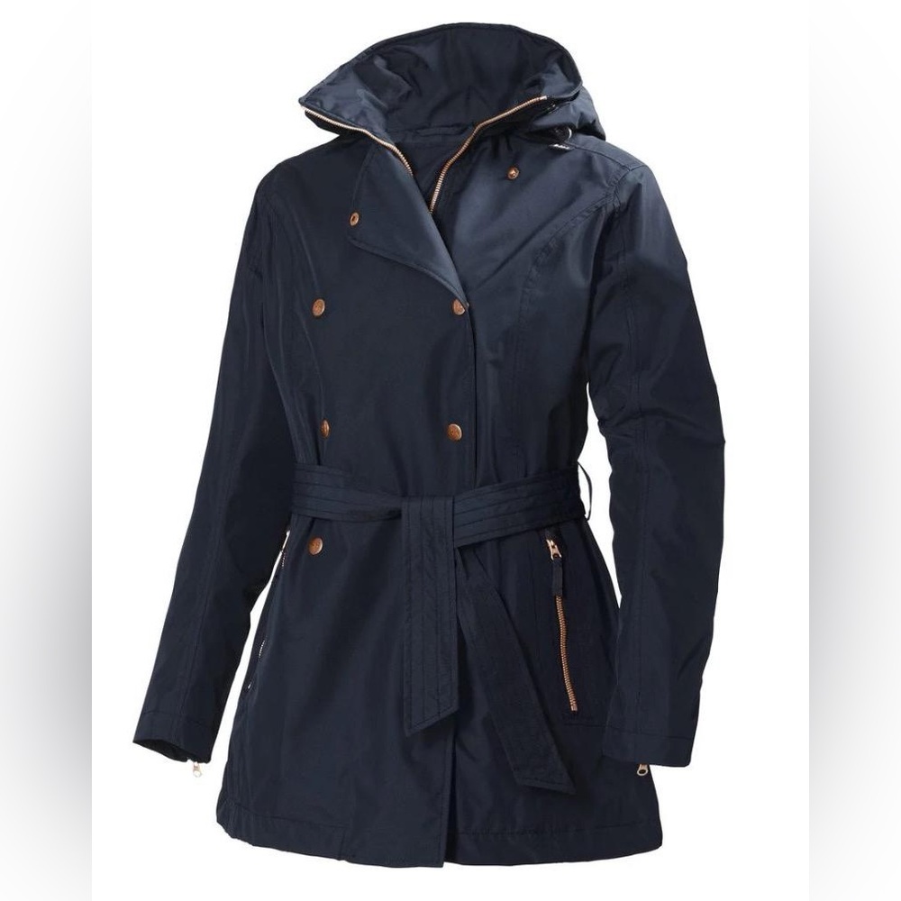 Helly Hansen Wesley Trench Coat size Small